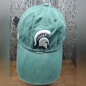 Michigan State Spartans Youth Kids Baseball Hat Cap Size Medium Embroidered
